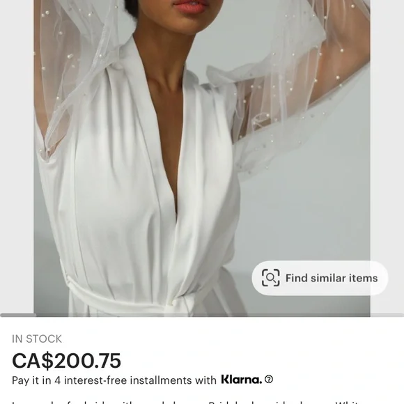 The Robe Bridal Robe - Picture 3 of 4